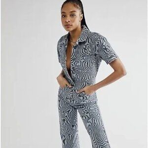 The Ragged Priest Swirl Jumpsuit Sz S